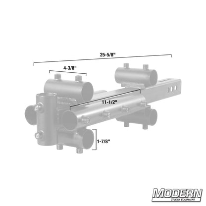 Large Trailer Hitch Adapter for 1-1/4" Speed-Rail®