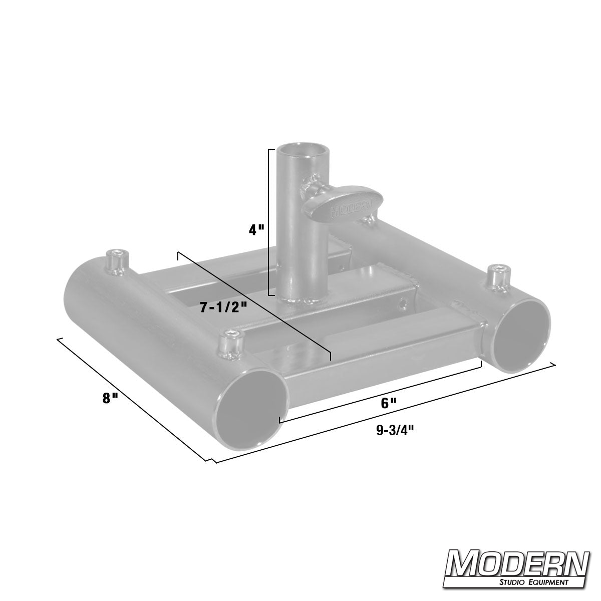 Condor Double Pipe Slider for 1-1/4" Speed-Rail® with Junior Receiver