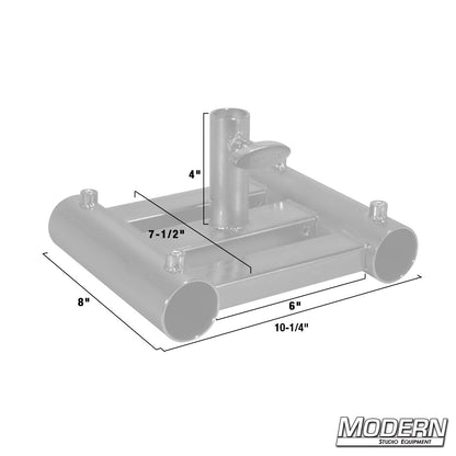 Condor Double Pipe Slider for 1-1/2" Speed-Rail® with Junior Receiver