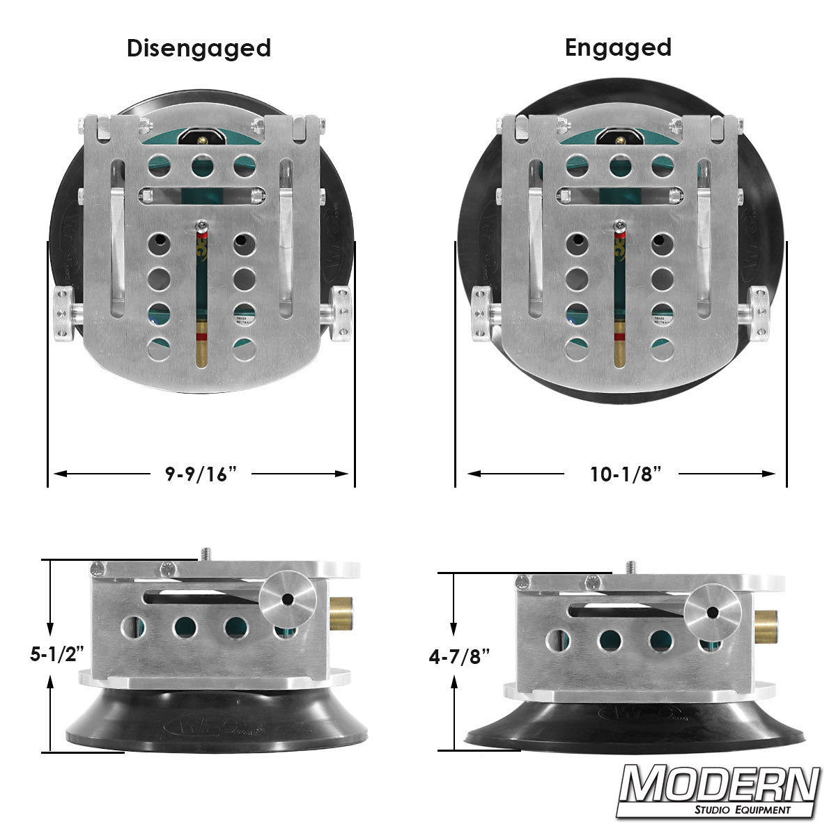 Suction Cup Camera Wedge Plate