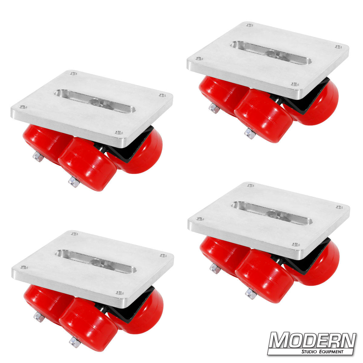 Four Wheels Per Corner Skateboard Bracket (Set of 4)