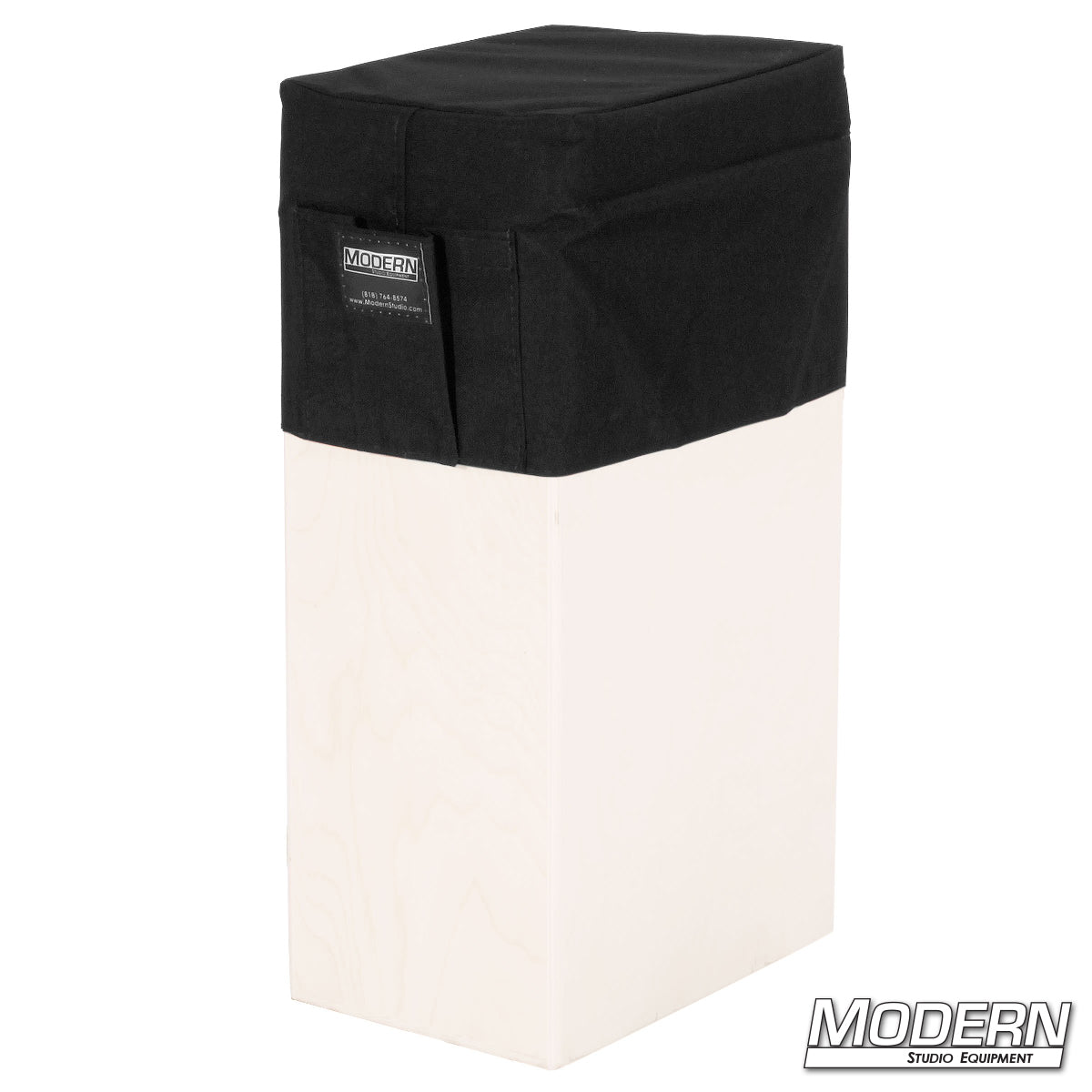 Vertical Apple Box Seat Cover with Pocket