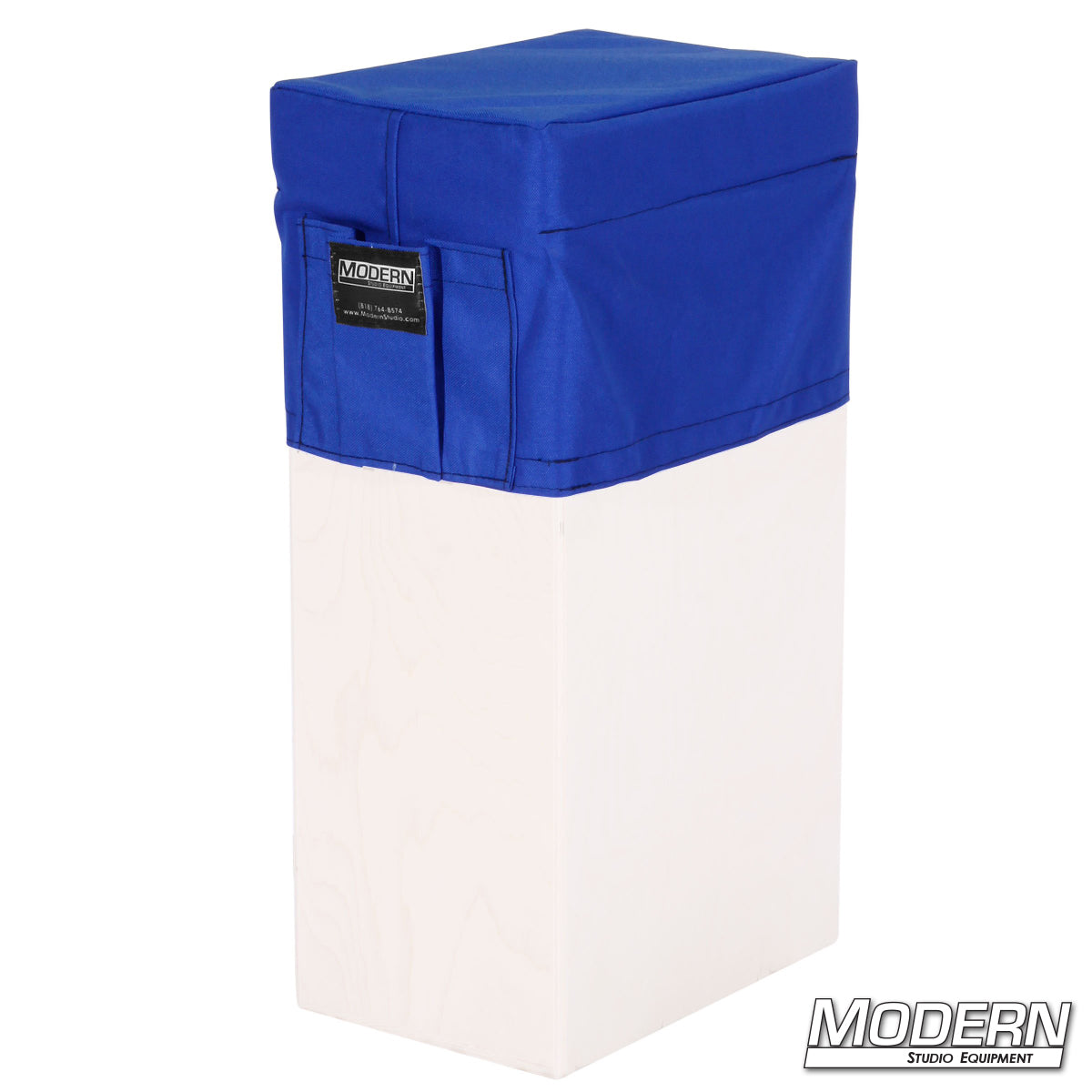 Vertical Apple Box Seat Cover with Pocket