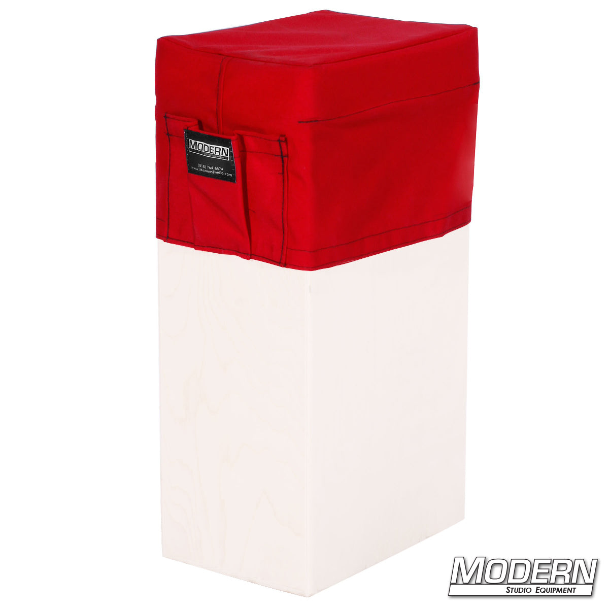 Vertical Apple Box Seat Cover with Pocket