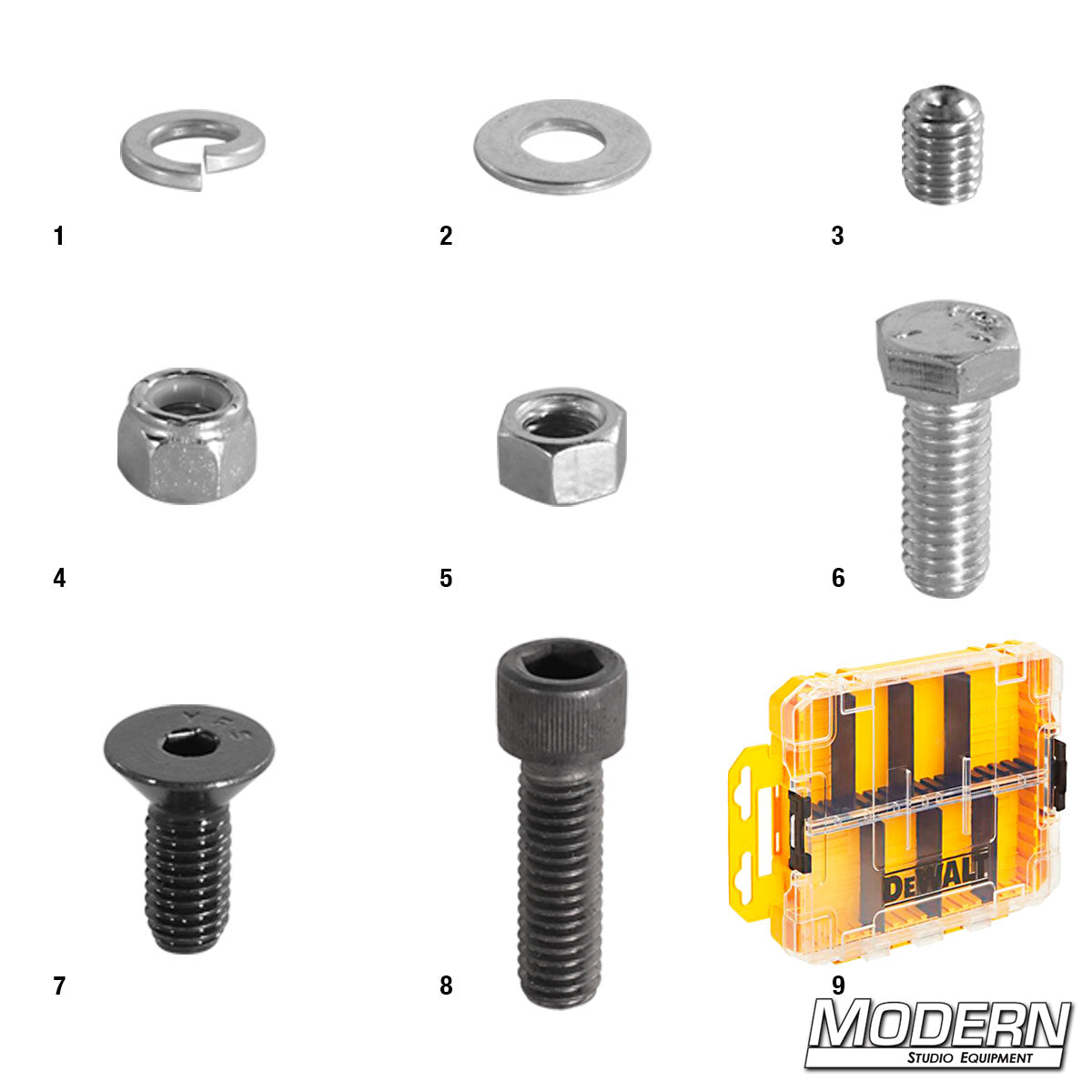 Nuts and Bolts Assortment Kit in DeWalt® ToughCase