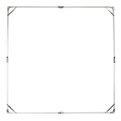 8x8'  Lightweight Collapsible Aluminum Frame, Light Modifier and Scrim Kit