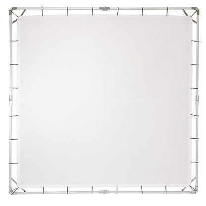 8x8'  Lightweight Collapsible Aluminum Frame, Light Modifier and Scrim Kit