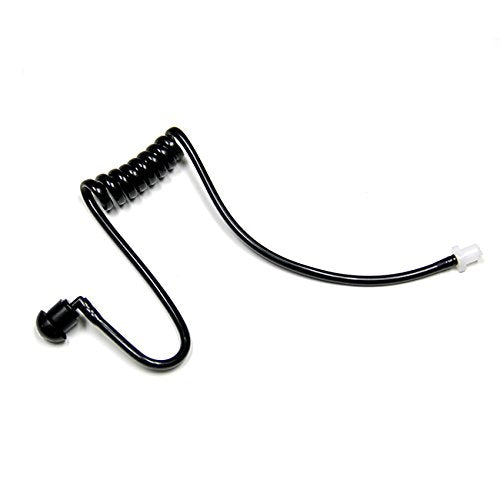 Black Earpiece Acoustic Tube