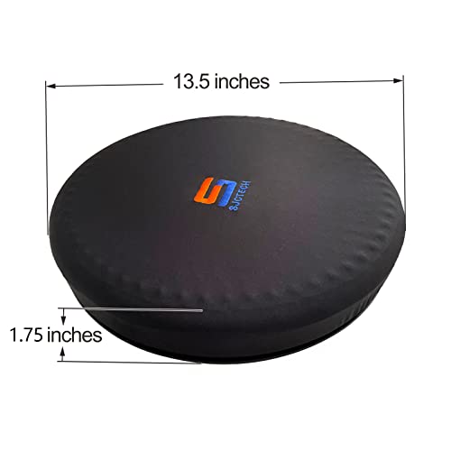 360° Rotating Seat Cushion with memory foam (13.5x13.5x1.75 inches)