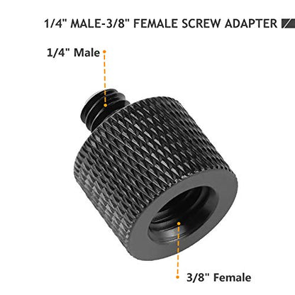 22 Pcs 1/4" - 3/8" Screw Adapter Kit