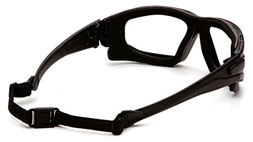 Slim Safety Goggle, Black Frame/Clear Anti-Fog Lens