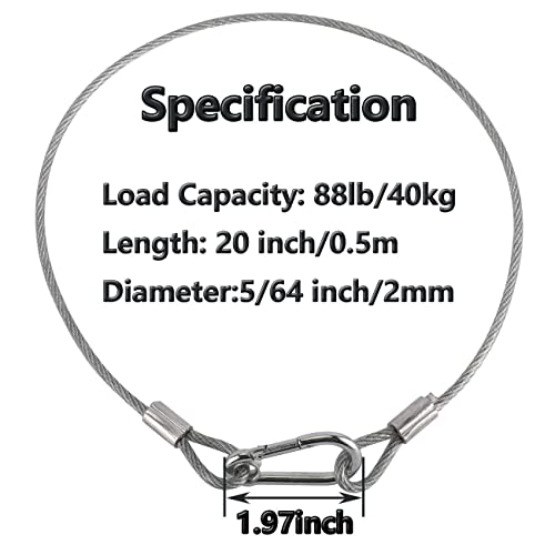 Safety Cable ( 5 Pack)