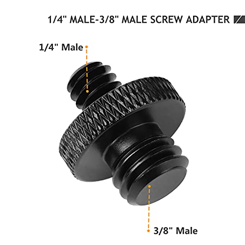 22 Pcs 1/4" - 3/8" Screw Adapter Kit