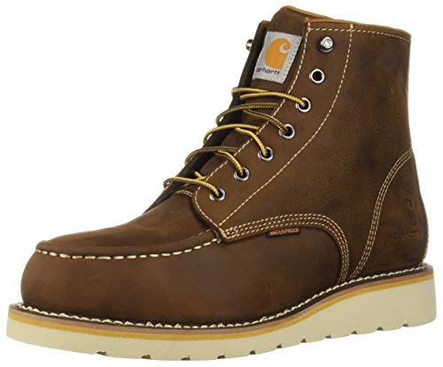 Carhartt Steel Toe Work Boots, Waterproof Wedge