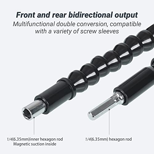 Flexible Drill Bit Extension 2pc