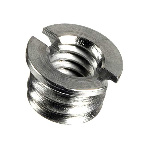 Stainless Steel 3/8" to 1/4" Reducer Bushing Convert Screw Adapter (10 Pack)