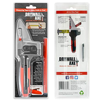 All-in-one Hand Tool with Measuring Tape and Utility Knife