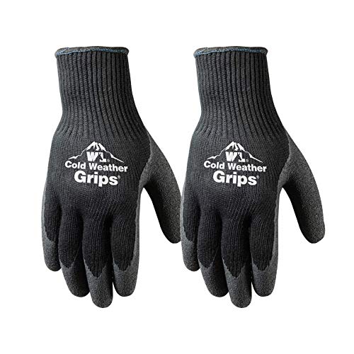 Cold Weather Work Gloves with Cut & Tear Resistant | 2-Pairs, Medium