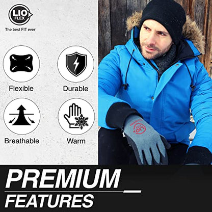 Cold Winter Work Gloves, Breathable