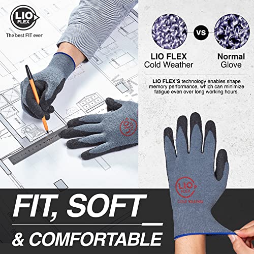 Cold Winter Work Gloves, Breathable