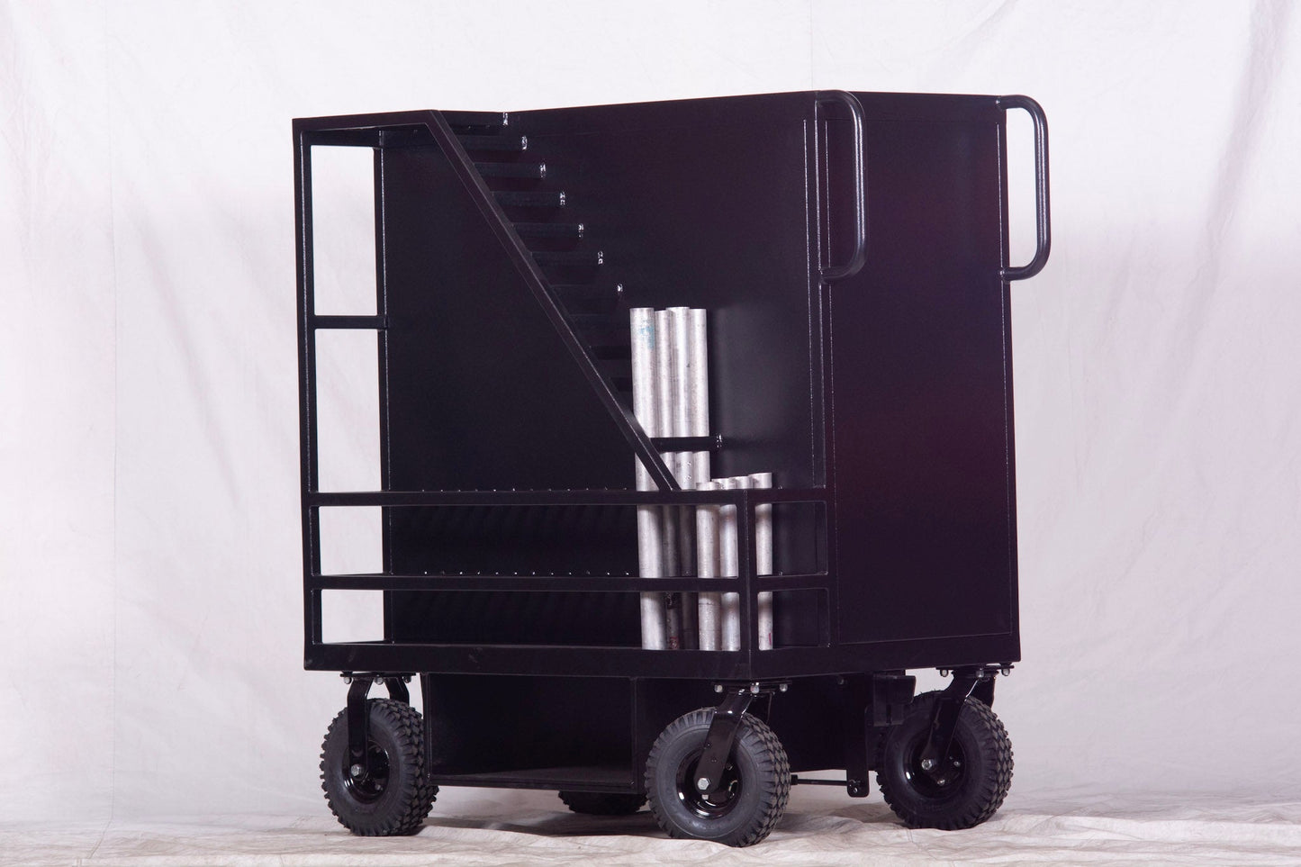 7 Crate Cart With Pipe Organ - without crates