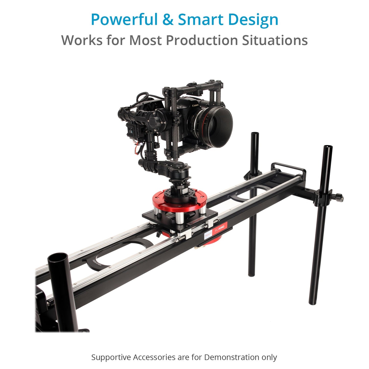 Precision Camera Slider (Mitchell Mount) + Flight Case