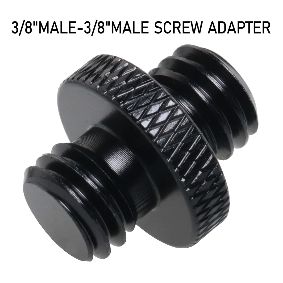 3/8" Male to 3/8" Male Threaded Screw Adapter - Grip Support Store