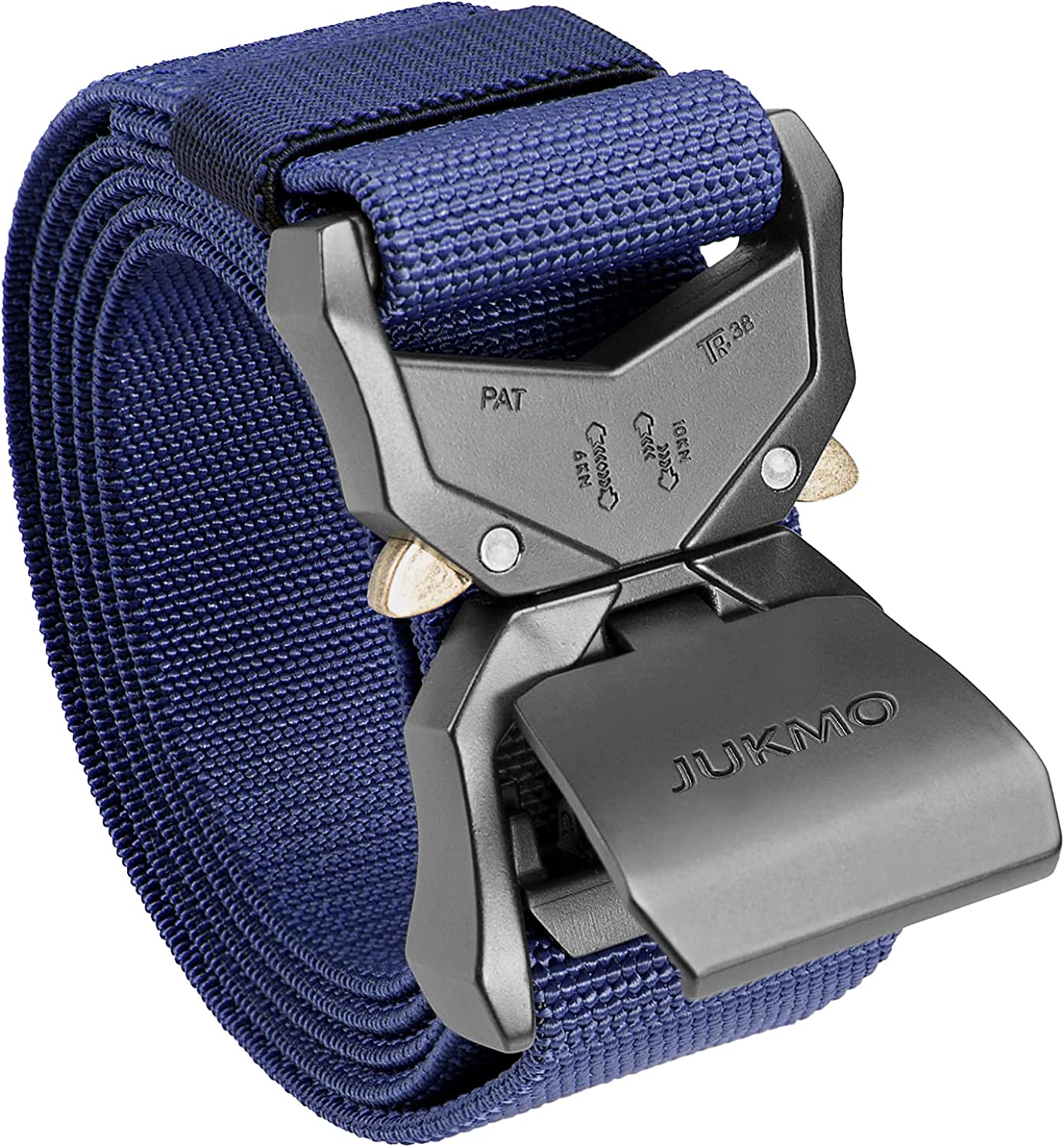 Tactical Rigger Belt,  1.5" Nylon Web Work Belt with Heavy Duty Quick Release Buckle - Grip Support Store