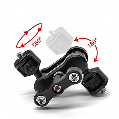 Articulating Arm with Double Ball heads and 1/4" Screws - Grip Support Store