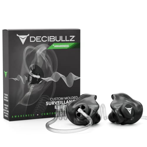 Custom Molded Thermo-Fit Earpieces Designed for Clear Acoustic Tube Radios (Awareness) - Grip Support Store