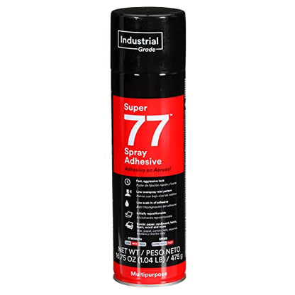 3M Super 77 Spray Adhesive Glue - 16.75 oz - Grip Support Store