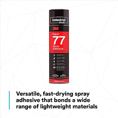 3M Super 77 Spray Adhesive Glue - 16.75 oz - Grip Support Store