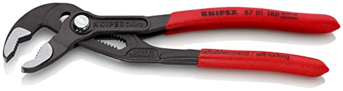 KNIPEX - Cobra Pliers, 7-1/4-Inch  (8701180) - Grip Support Store