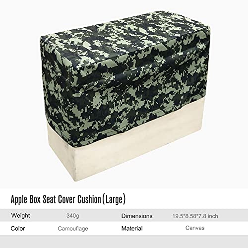 Camo Apple Box Seat Cover - Large - Grip Support Store