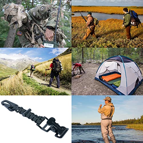 Tactical Glove Clip Braided Paracord - Grip Support Store