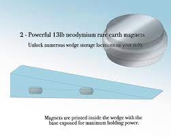 Dolly Wedges with Internal Magnets