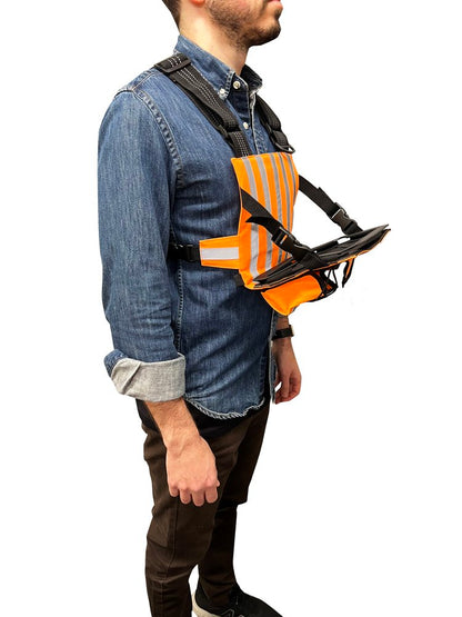 SafeT-HT hi-vis iPad/tablet harness - Grip Support Store