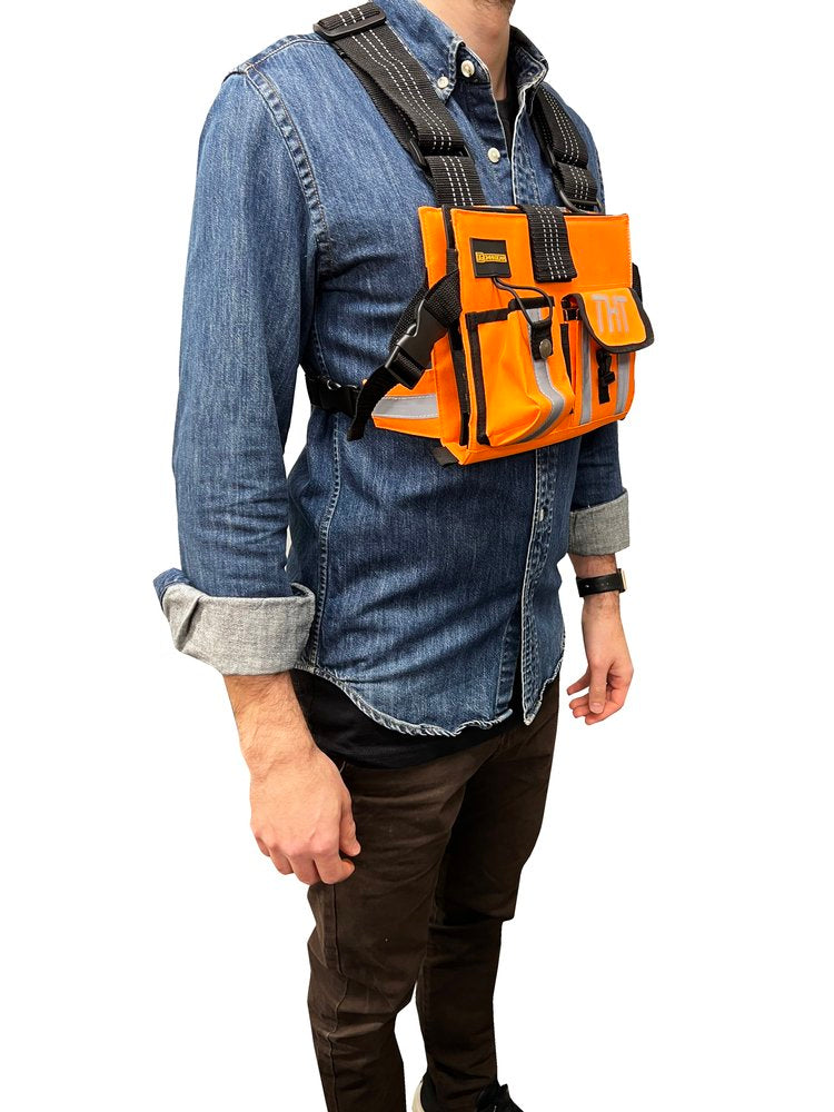 SafeT-HT hi-vis iPad/tablet harness - Grip Support Store