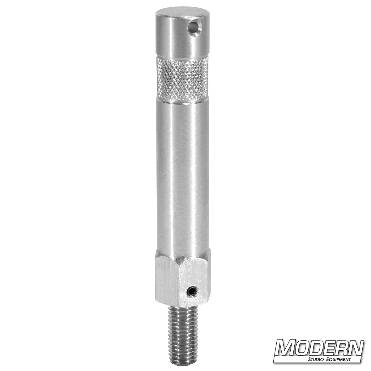 3" Aluminum Baby Pin with 3/8" Male Thread - Grip Support Store