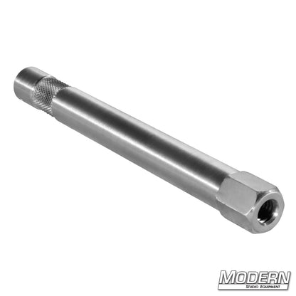 6" Aluminum Baby Pin with 3/8" Female Thread - Grip Support Store