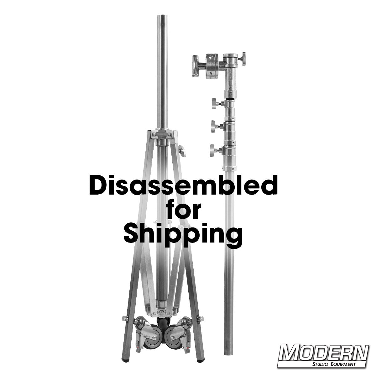 Medium Roller Stand with Rocky Mountain Leg and 4-1/2" Grip Head - Grip Support Store