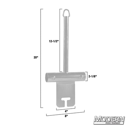 Center Post with Ear for Pipe Boom Kit for 1-1/2" Speed-Rail® - Grip Support Store