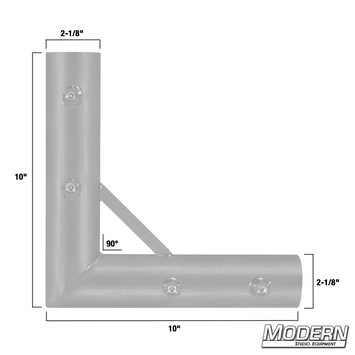 Corner for 1-1/2" Speed-Rail® - Grip Support Store
