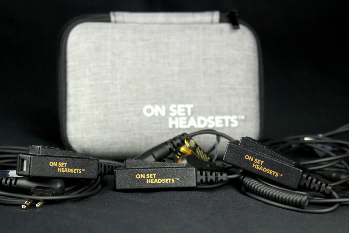 FilmPro Headset - Gold Elite Series - Grip Support Store