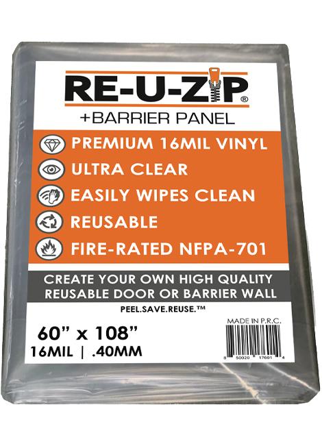 Ultra Clear Plastic+ Barrier Panel | Fire-Rated - Grip Support Store